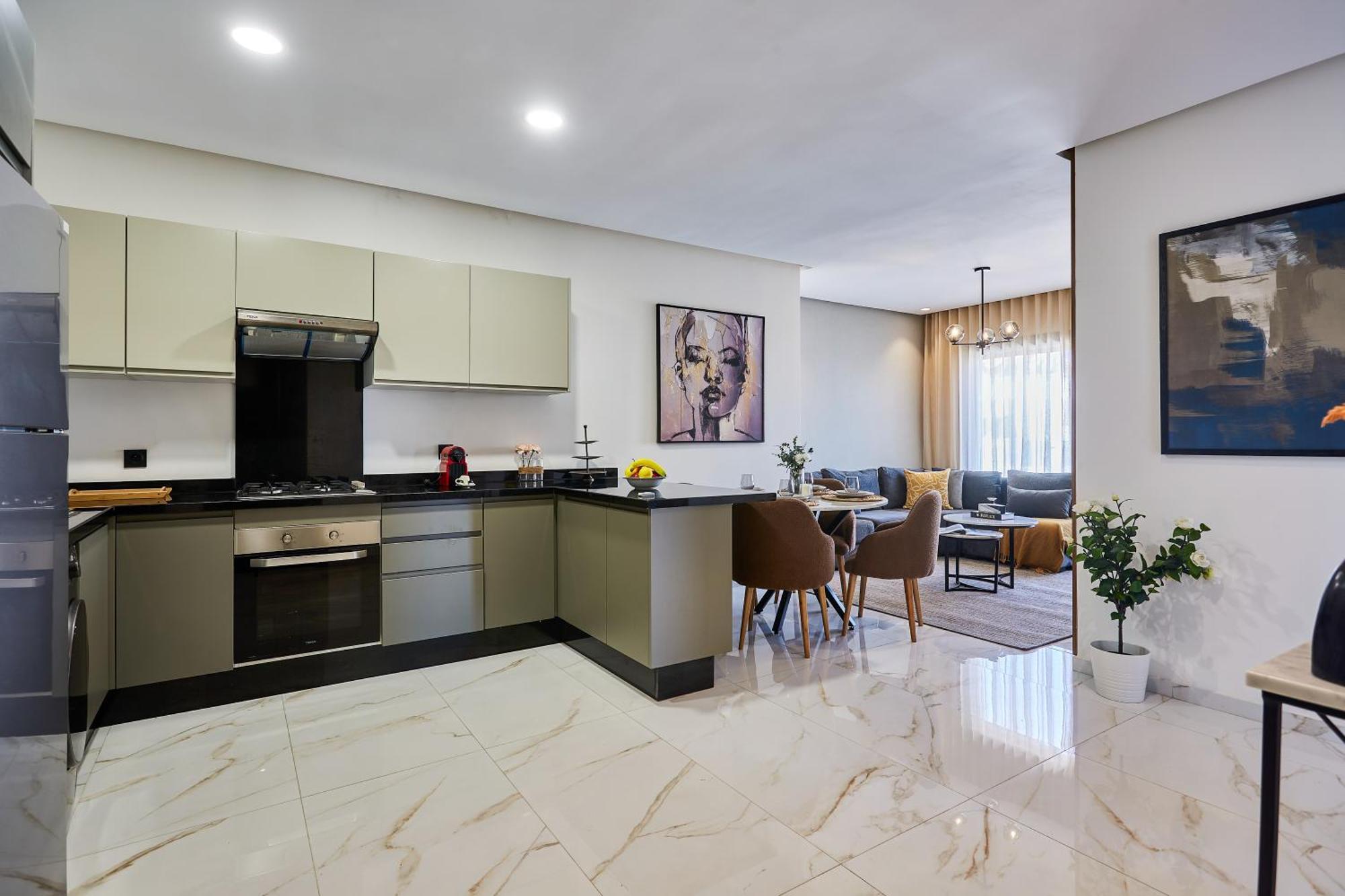 Apartmán Sleek And Modern 2-Bed Unit In Downtown Casa Casablanca Exteriér fotografie
