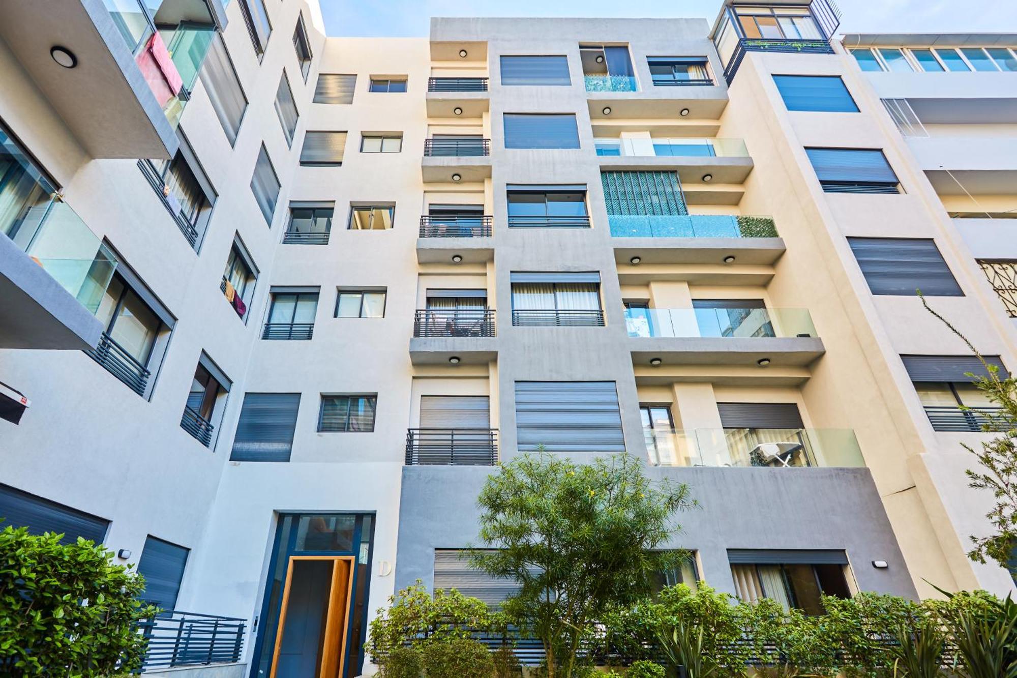 Apartmán Sleek And Modern 2-Bed Unit In Downtown Casa Casablanca Exteriér fotografie